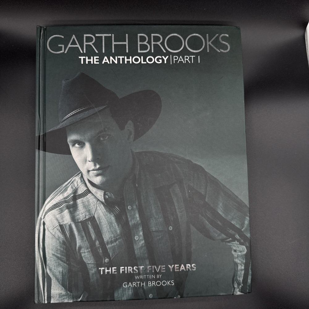 Garth Brooks The Anthology Part 1 Hardcover Book 5 CDs Included